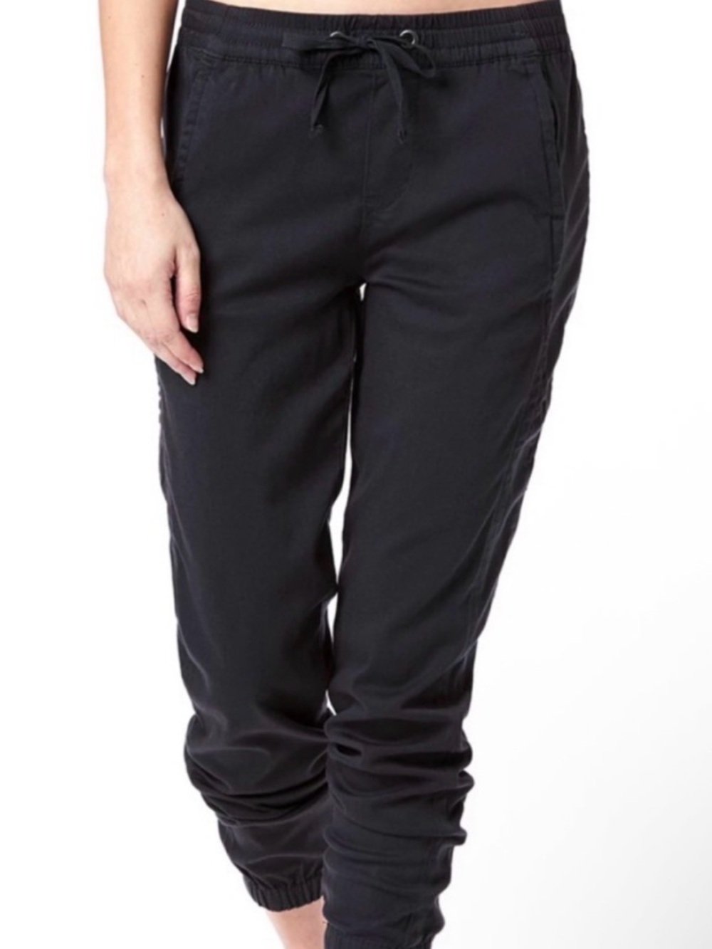 Casual Black Unionbay Drawstring Jogger Pants